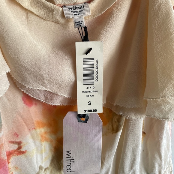Aritzia Wilfred Emmanuel Silk Dress - Picture 2 of 2